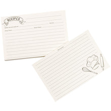 Load image into Gallery viewer, COFICE Recipe Binder Book to Write in Your Own Recipes with Plastic Sleeves, Blank Family Recipe Cards Organizer Kit (Blue)