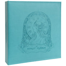 Load image into Gallery viewer, COFICE Budget Planner Binder and Monthly Bill Organizer (11.5" x 12" x 2.5") - Budget Book with Pocket Dividers for Bills and Invoices - Personal Expense Tracker for Financial Management (Blue)