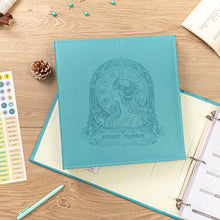 Load image into Gallery viewer, COFICE Budget Planner Binder and Monthly Bill Organizer (11.5" x 12" x 2.5") - Budget Book with Pocket Dividers for Bills and Invoices - Personal Expense Tracker for Financial Management (Blue)