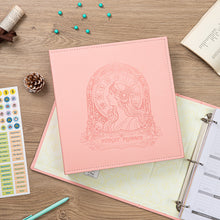 Load image into Gallery viewer, COFICE Budget Planner Binder and Monthly Bill Organizer (11.5" x 12" x 2.5") - Budget Book with Pocket Dividers for Bills and Invoices - Personal Expense Tracker for Financial Management (Pink)