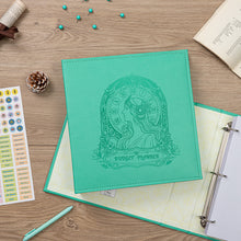 Load image into Gallery viewer, COFICE Budget Planner Binder and Monthly Bill Organizer (11.5" x 12" x 2.5") - Budget Book with Pocket Dividers for Bills and Invoices - Personal Expense Tracker for Financial Management (Green)