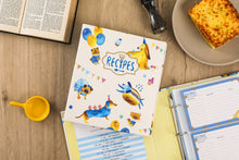 Load image into Gallery viewer, 8x9 Recipe Binder, 4x6 Recipe Cards and Tabbed Dividers, Dog Design