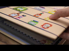 Load and play video in Gallery viewer, 3 Ring, 8.5x9.5 Recipe Binder, 4x6 Cards and Tabbed Dividers, Seasoning Design