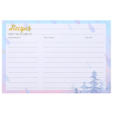 Load image into Gallery viewer, 4x6 Inch, Cut Thicken Card Stock Double Sided Recipe Cards, 50-Pack (Woman Honor)
